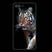 Coque  Iphone 8 Plus PREMIUM Portrait d'un tigre 25