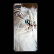 Coque  Iphone 8 Plus PREMIUM Magnifique chat persan aux yeux bleus