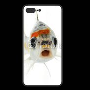 Coque  Iphone 8 Plus PREMIUM Poisson Silver Koi de face