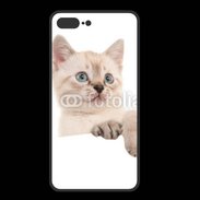 Coque  Iphone 8 Plus PREMIUM Petit chaton en portrait