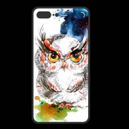 Coque  Iphone 8 Plus PREMIUM Hibou en dessin 100