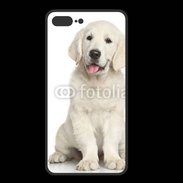 Coque  Iphone 8 Plus PREMIUM Chiot Golden retriever 100