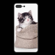 Coque  Iphone 8 Plus PREMIUM Chaton dans un sac