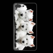 Coque  Iphone 8 Plus PREMIUM Trio de chiot Terrier