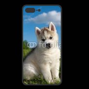 Coque  Iphone 8 Plus PREMIUM Chiot Husky Sibérien 510