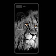 Coque  Iphone 8 Plus PREMIUM Superbe portrait de lion