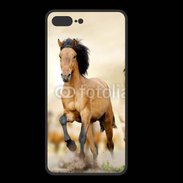 Coque  Iphone 8 Plus PREMIUM Chevaux dans la prairie