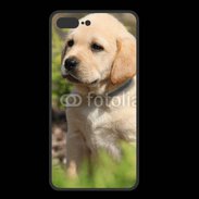 Coque  Iphone 8 Plus PREMIUM Portrait de chiot Labrador 800