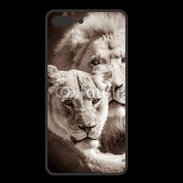 Coque  Iphone 8 Plus PREMIUM Couple de lion et lionne 500