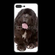 Coque  Iphone 8 Plus PREMIUM Chiot Terre neuve 500