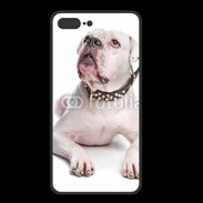 Coque  Iphone 8 Plus PREMIUM Bulldog Américain 600