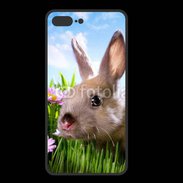 Coque  Iphone 8 Plus PREMIUM Portrait de lapin 610