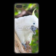 Coque  Iphone 8 Plus PREMIUM Oiseau Cacatoès blanc 25
