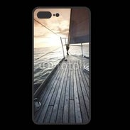 Coque  Iphone 8 Plus PREMIUM Voilier au couché du soleil