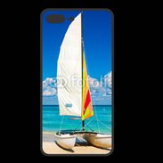 Coque  Iphone 8 Plus PREMIUM Bateau plage de Cuba