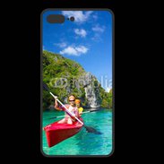 Coque  Iphone 8 Plus PREMIUM Kayak dans un lagon