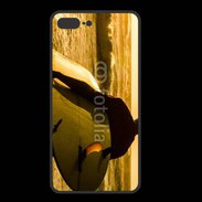 Coque  Iphone 8 Plus PREMIUM Surfer à la tombée de la nuit
