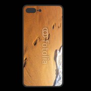 Coque  Iphone 8 Plus PREMIUM Trace de pas sur la plage