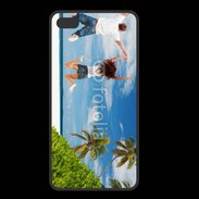 Coque  Iphone 8 Plus PREMIUM Couple sautant devant la mer