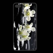 Coque  Iphone 8 Plus PREMIUM Orchidée blanche Zen 11