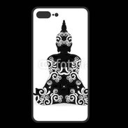 Coque  Iphone 8 Plus PREMIUM Bouddha en dessin 