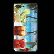 Coque  Iphone 8 Plus PREMIUM Cocktail sur la plage