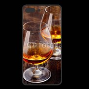 Coque  Iphone 8 Plus PREMIUM Verre de cognac