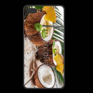 Coque  Iphone 8 Plus PREMIUM Pinacolada dans une noix de coco