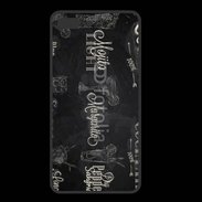 Coque  Iphone 8 Plus PREMIUM Menu de cocktail en noir et blanc