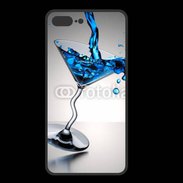Coque  Iphone 8 Plus PREMIUM Cocktail bleu lagon 5
