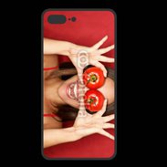 Coque  Iphone 8 Plus PREMIUM Femme tomate humour