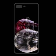 Coque  Iphone 8 Plus PREMIUM Vin blanc et vin rouge