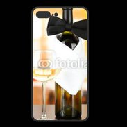Coque  Iphone 8 Plus PREMIUM Vin blanc et noeud papillon