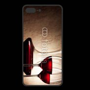 Coque  Iphone 8 Plus PREMIUM Vin rouge 7