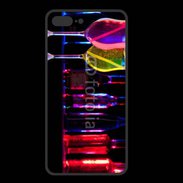 Coque  Iphone 8 Plus PREMIUM Cocktails rose et jaune