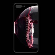 Coque  Iphone 8 Plus PREMIUM Vin rouge 11