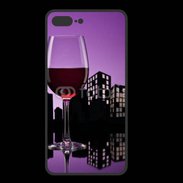Coque  Iphone 8 Plus PREMIUM Verre de vin rouge