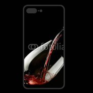 Coque  Iphone 8 Plus PREMIUM Vin rouge
