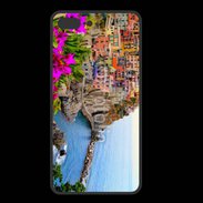 Coque  Iphone 8 Plus PREMIUM Cote italienne fleurie