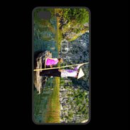 Coque  Iphone 8 Plus PREMIUM Promenade en barque Vietnam