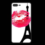 Coque  Iphone 8 Plus PREMIUM Tour eiffel bisous