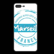Coque  Iphone 8 Plus PREMIUM Logo Marseille