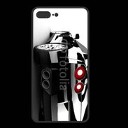 Coque  Iphone 8 Plus PREMIUM Voiture de course noire