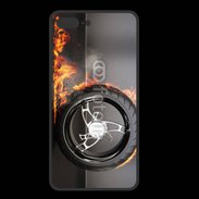 Coque  Iphone 8 Plus PREMIUM Roue en feu dragster