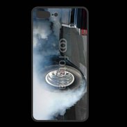 Coque  Iphone 8 Plus PREMIUM Roue en feu dragster 2