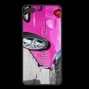 Coque  Iphone 8 Plus PREMIUM Voiture de sport rose italienne