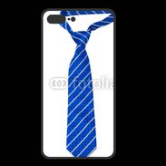 Coque  Iphone 8 Plus PREMIUM Cravate bleue