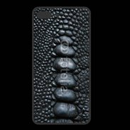 Coque  Iphone 8 Plus PREMIUM Effet crocodile noir