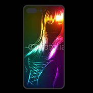 Coque  Iphone 8 Plus PREMIUM Fashion femme en discothèque