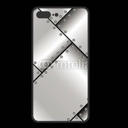Coque  Iphone 8 Plus PREMIUM Tôle métallique